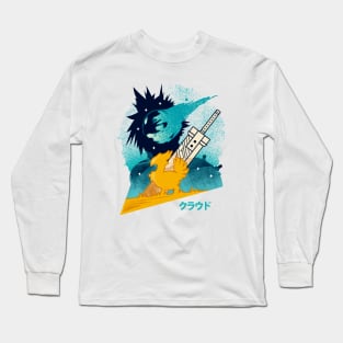 Cloud And Chocobo Long Sleeve T-Shirt